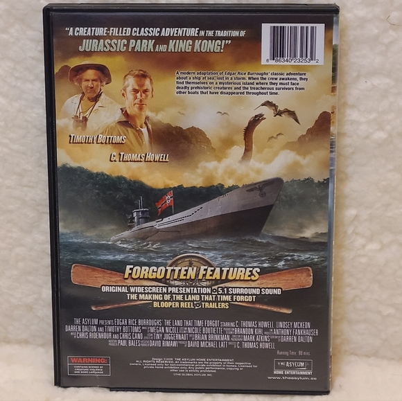 The Land That Time Forgot DVD - Picture 2 of 4